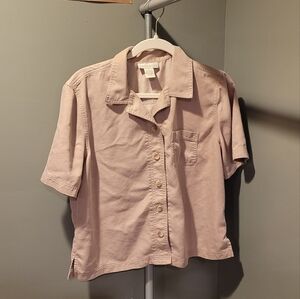 Appleseed's Tan Button-up